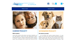 Desktop Screenshot of pharmaagency.cz