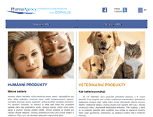 Tablet Screenshot of pharmaagency.cz
